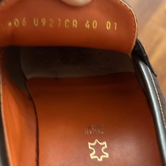 Geox Men's Respira suede Brown Size 7 Shoes Italian Patent - Picture 13 of 14